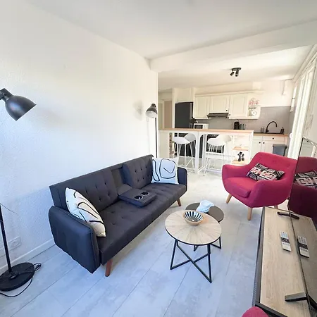 T2 Avec Grand Jardin, Parking Et Garage, A Deux Pas De La Lejlighed Canet-en-Roussillon