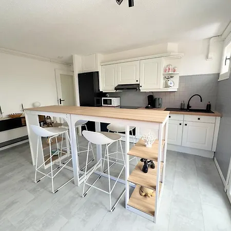 Lejlighed T2 Avec Grand Jardin, Parking Et Garage, A Deux Pas De La *